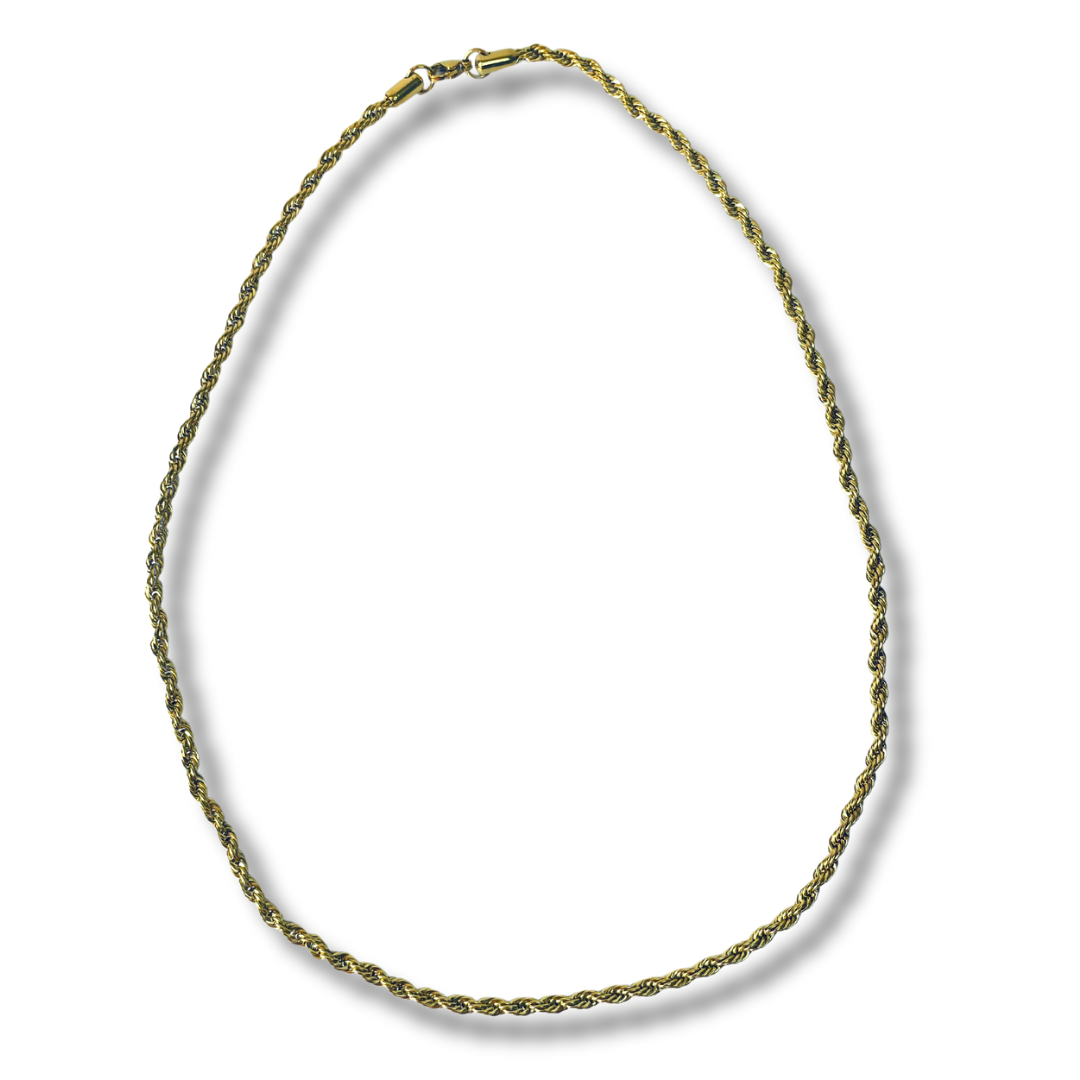 Golden Rope Chain 14k
