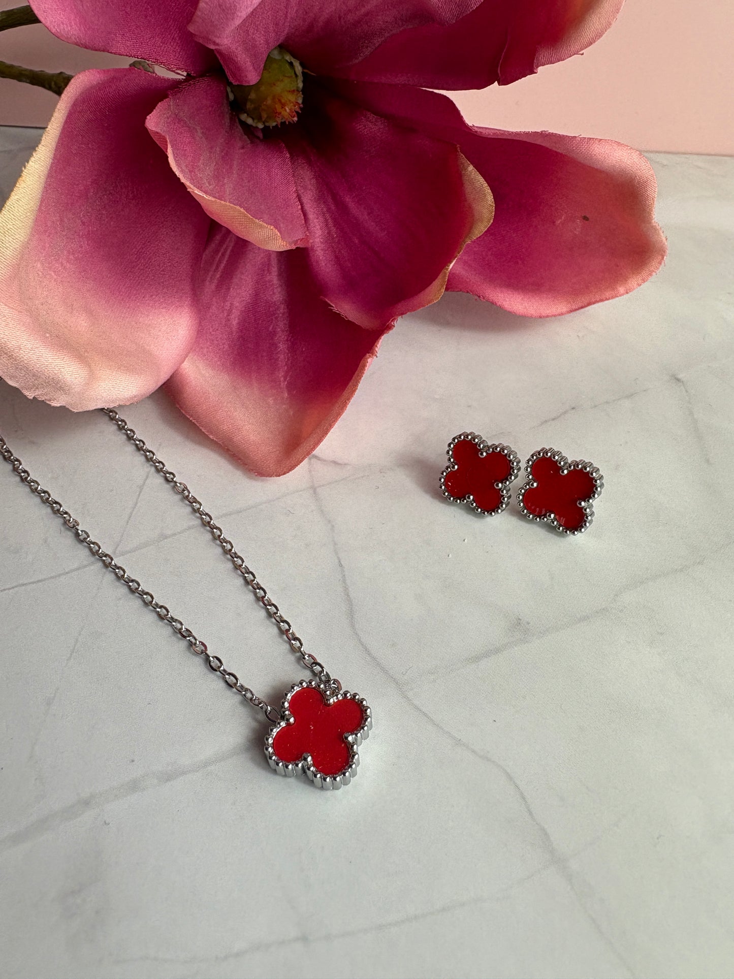 ✨Clover Set ✨ viele Farben 🤍🖤💜💙🩵❤️🩷