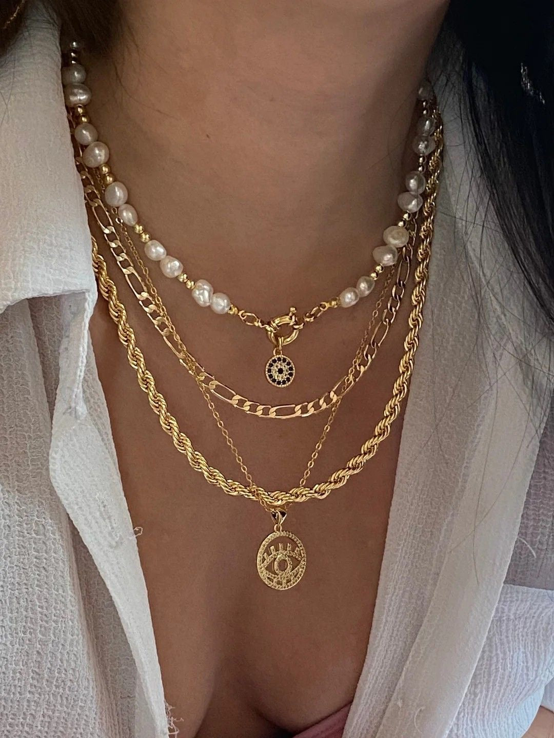 Golden Rope Chain 14k