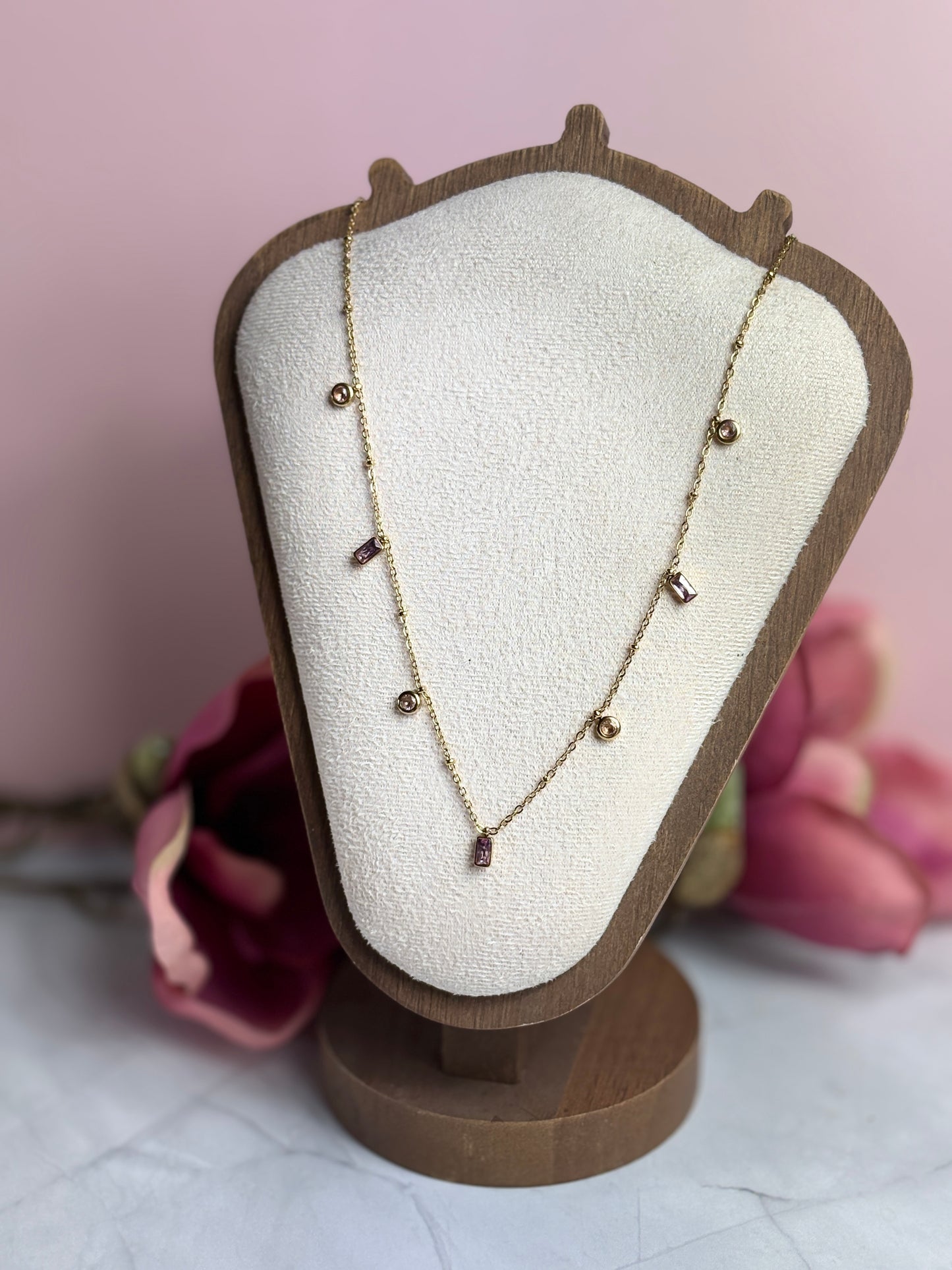 „Purple“ Halskette