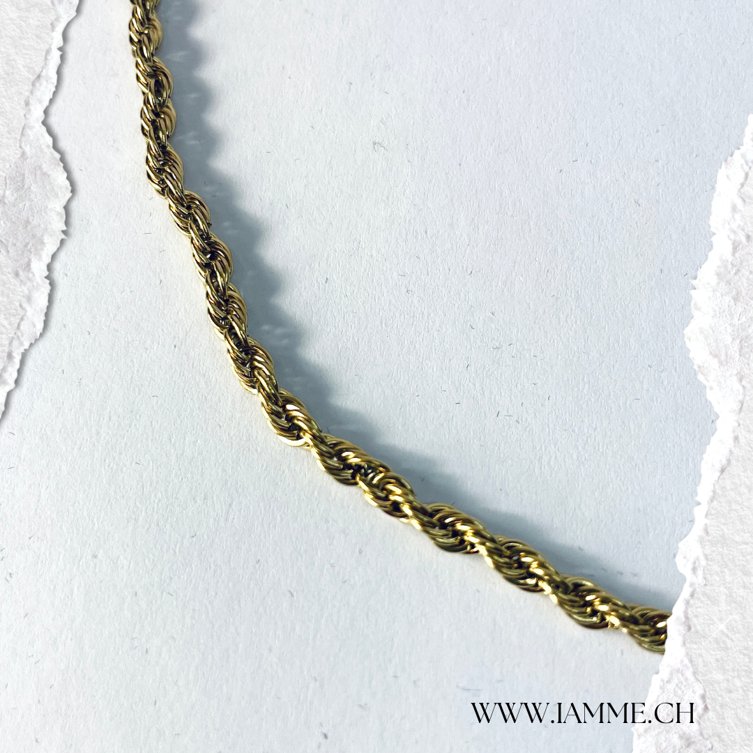 Golden Rope Chain 14k