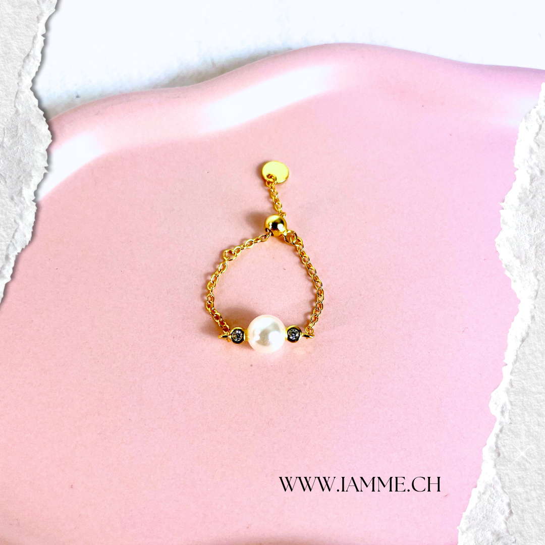 Fingerring *1 Pearl*