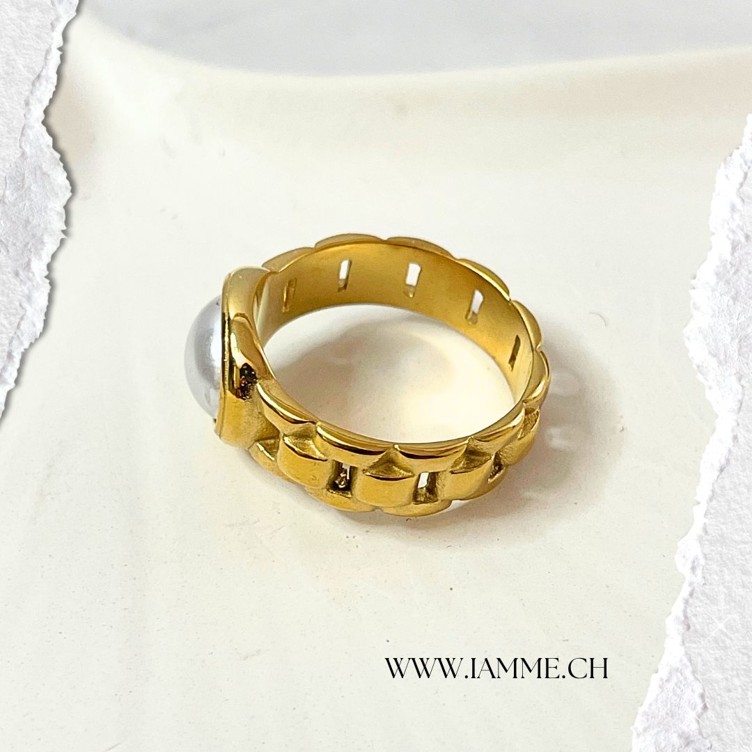 Fingerring „Lucy Pearl“