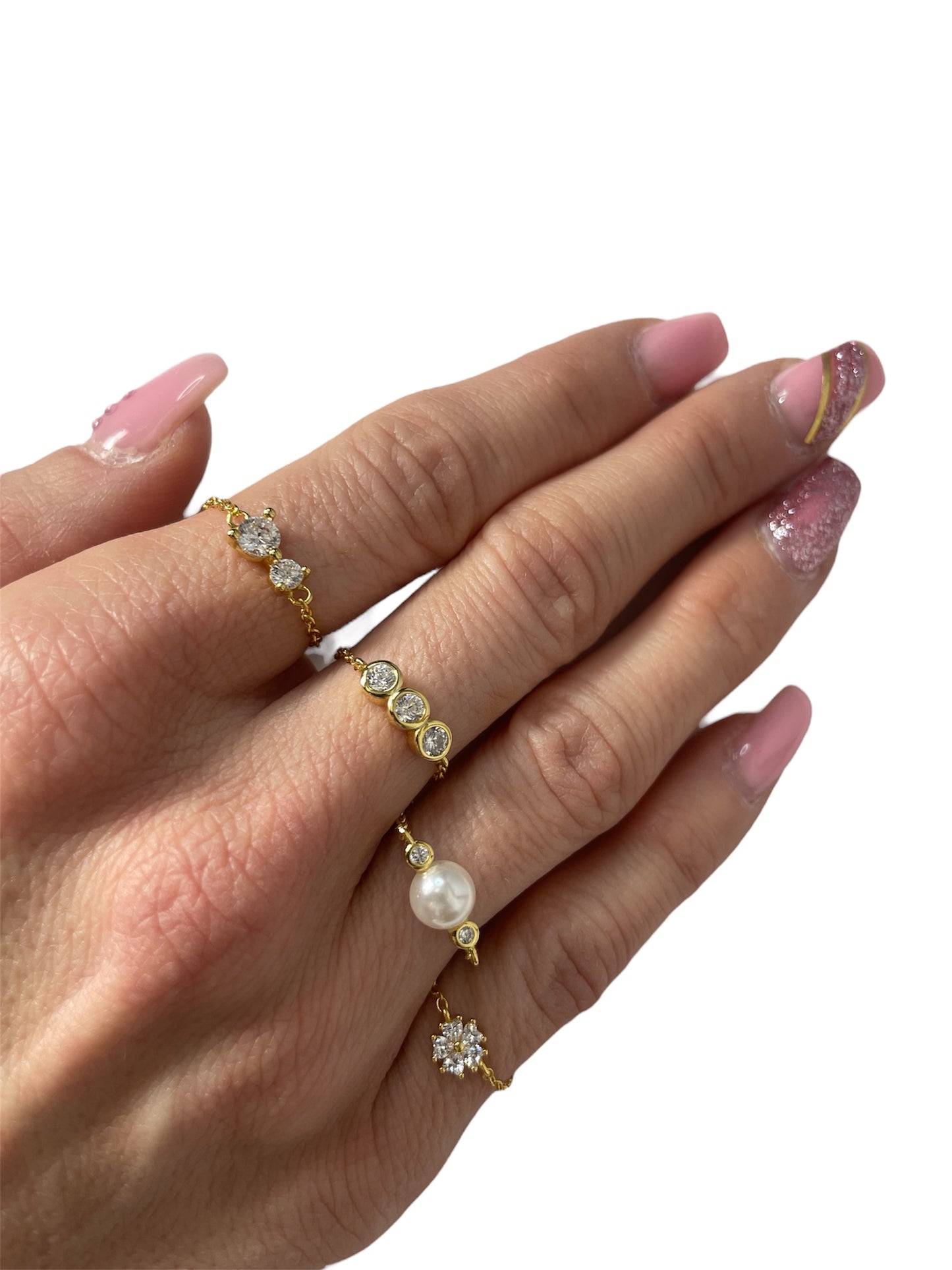 Fingerring *1 Pearl*