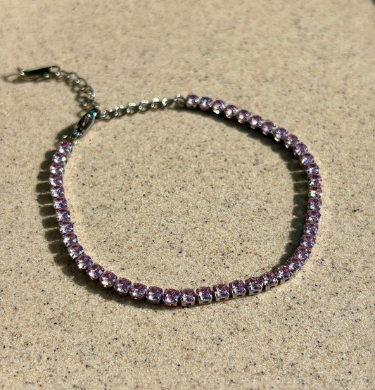 Tennisarmband Rosa