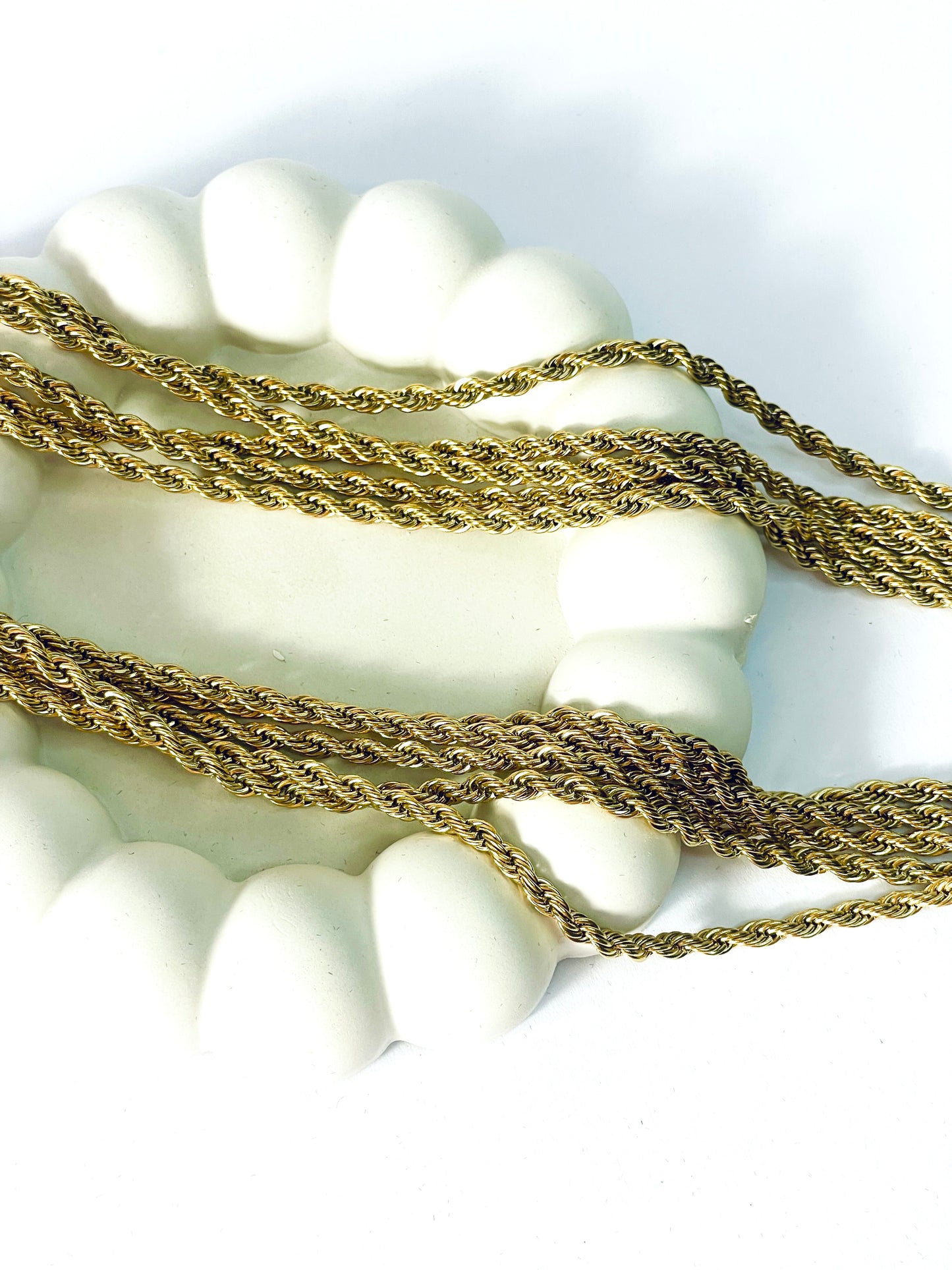 Golden Rope Chain 14k