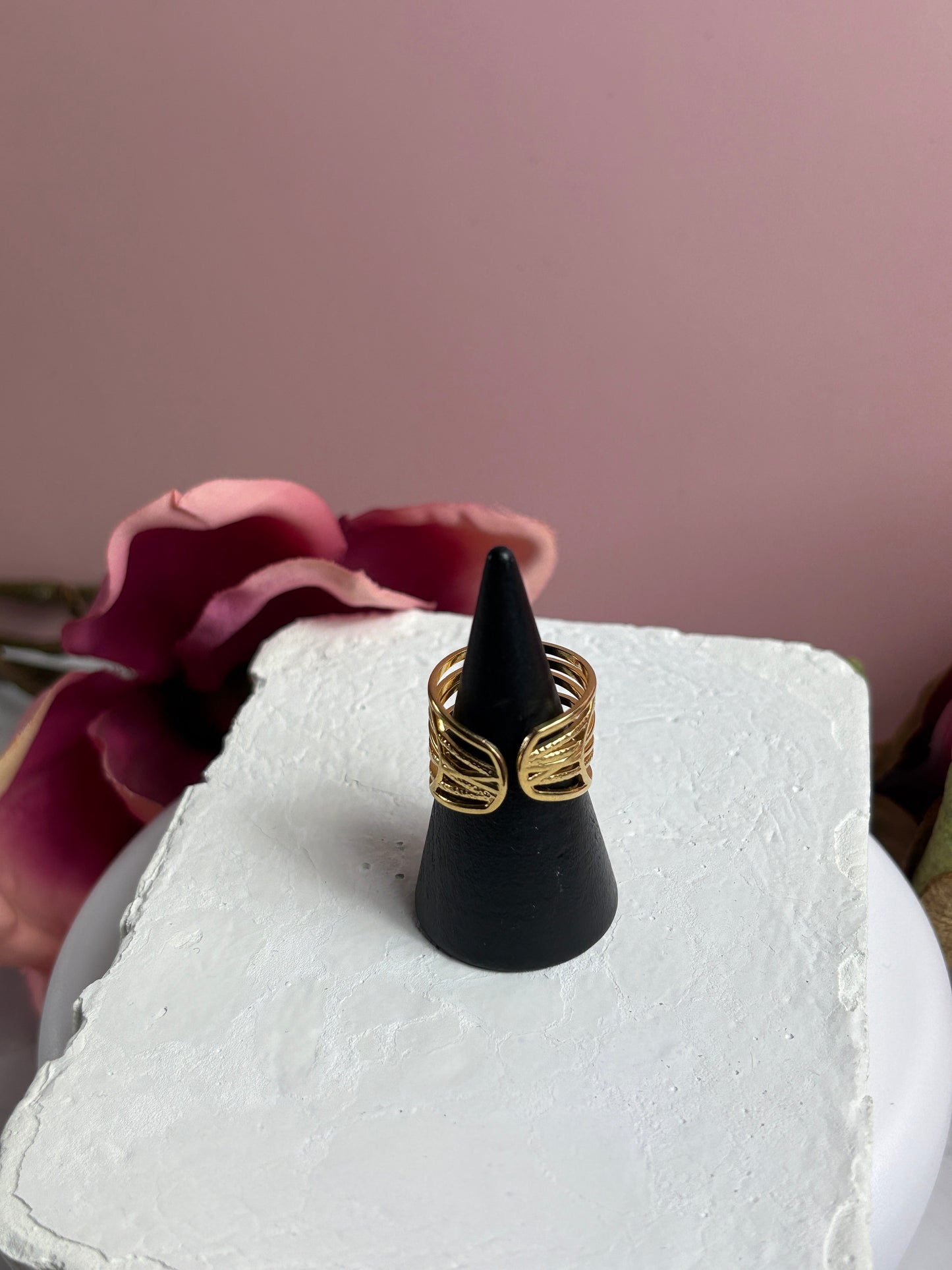 Fingerring „Serena“ verstellbar