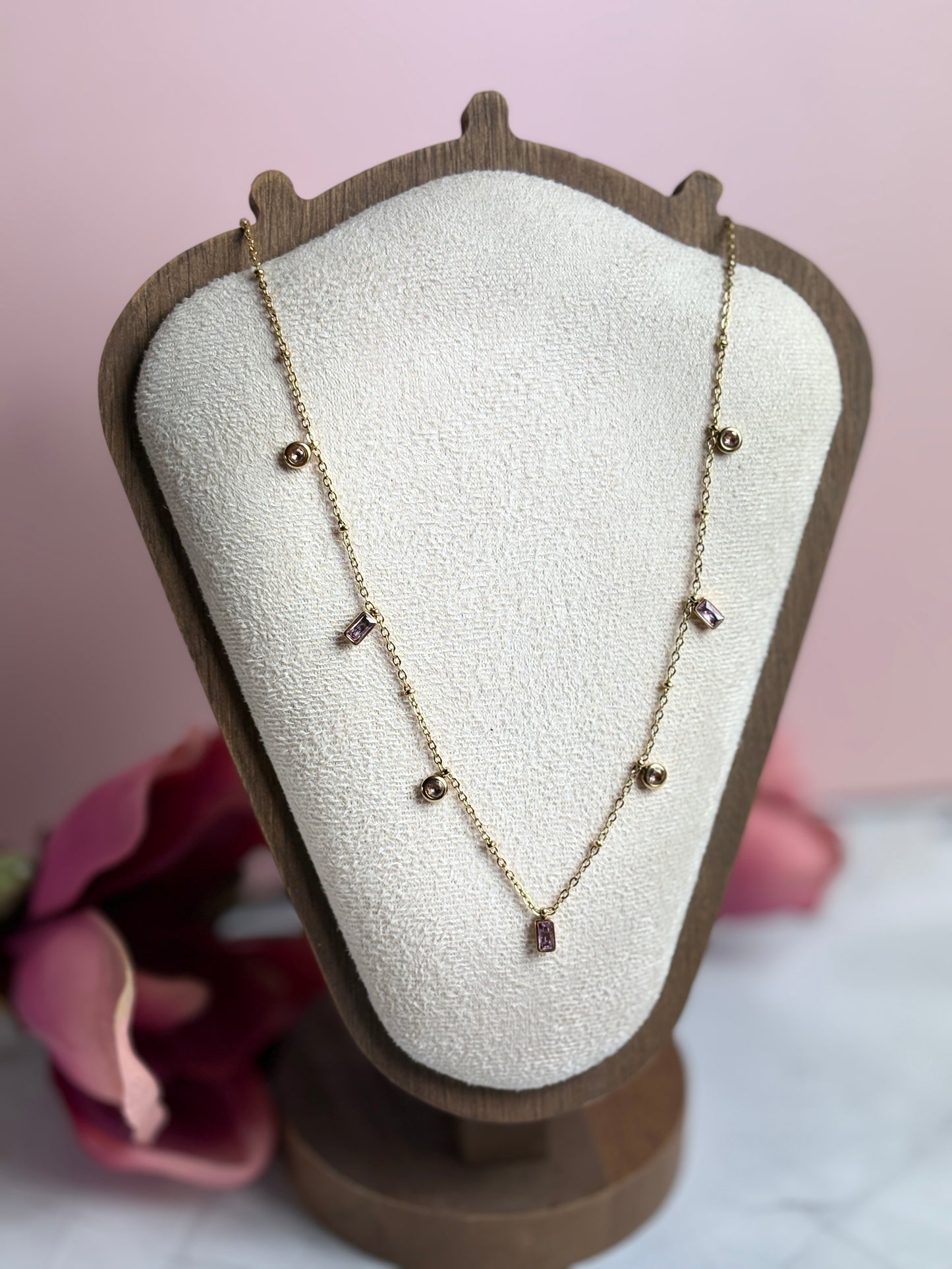 „Purple“ Halskette