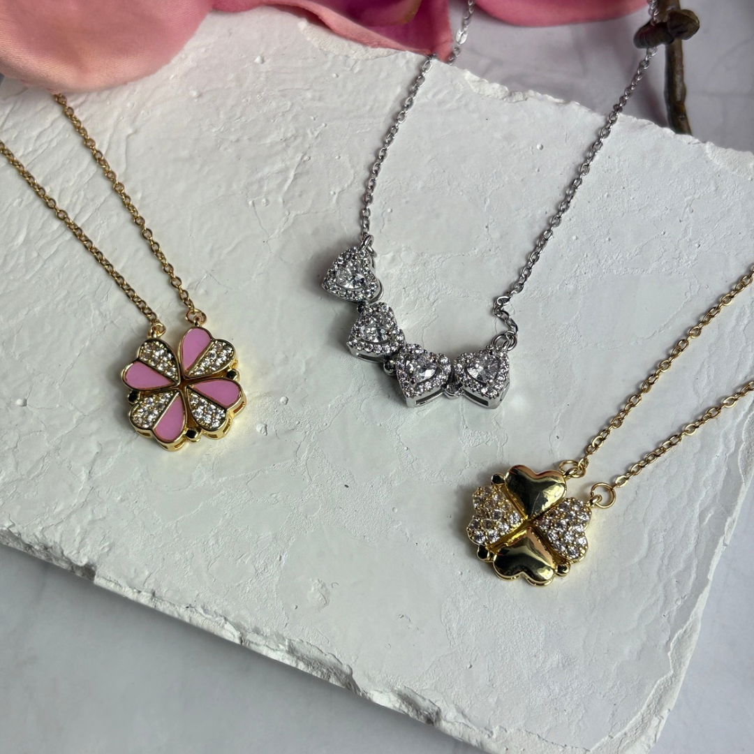 Magnetic Heart Halskette