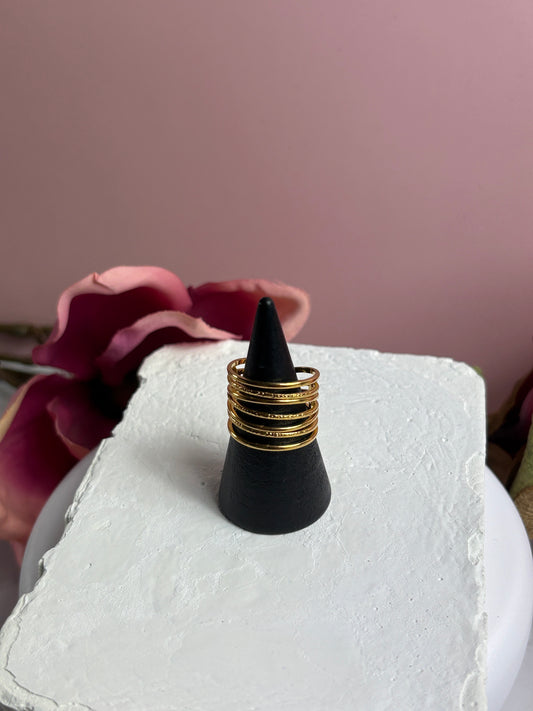 Fingerring „Serena“ verstellbar