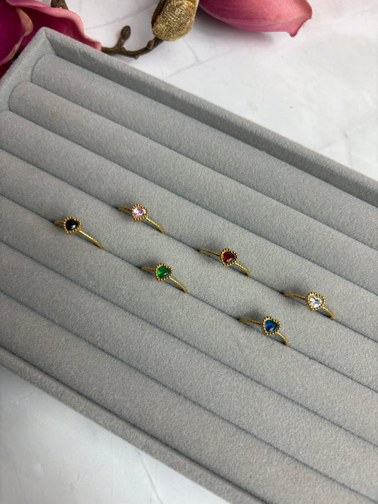 „Sweetheart“ Fingerring (verstellbar)