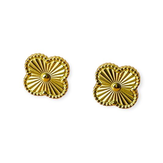Golden Clover Studs